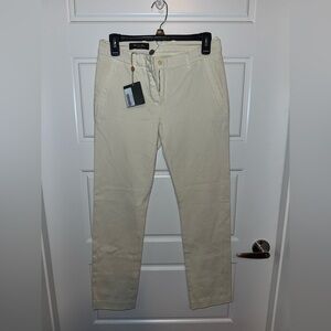 Loro Piana Cream Chino Trousers